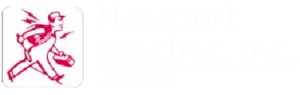 Newport Electric White Logo