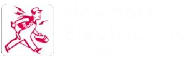 Newport Electric White Logo